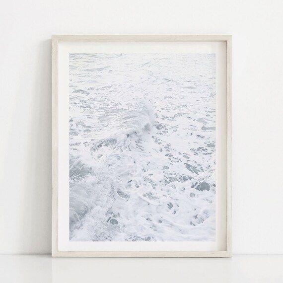 Waves Art, Ocean Print, Coastal Print, Ocean Waves Print, Ocean Art, Waves Printable, Waves Print, O | Etsy (US)