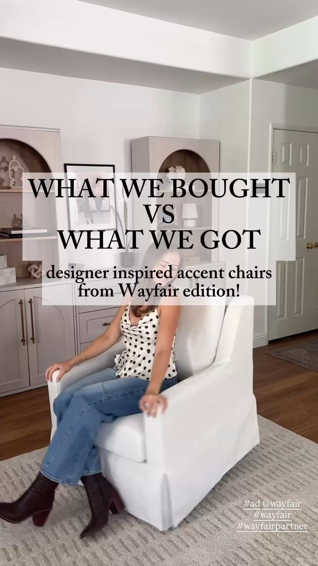 #ad Three completely different styles, one thing in common they all look way more expensive than they are. 🤎 These @Wayfair  finds prove you don’t have to sacrifice style for price, and each one brings its own designer-worthy moment to a room. 

#wayfair #WayfairPartner

#LTKSaleAlert #LTKHome