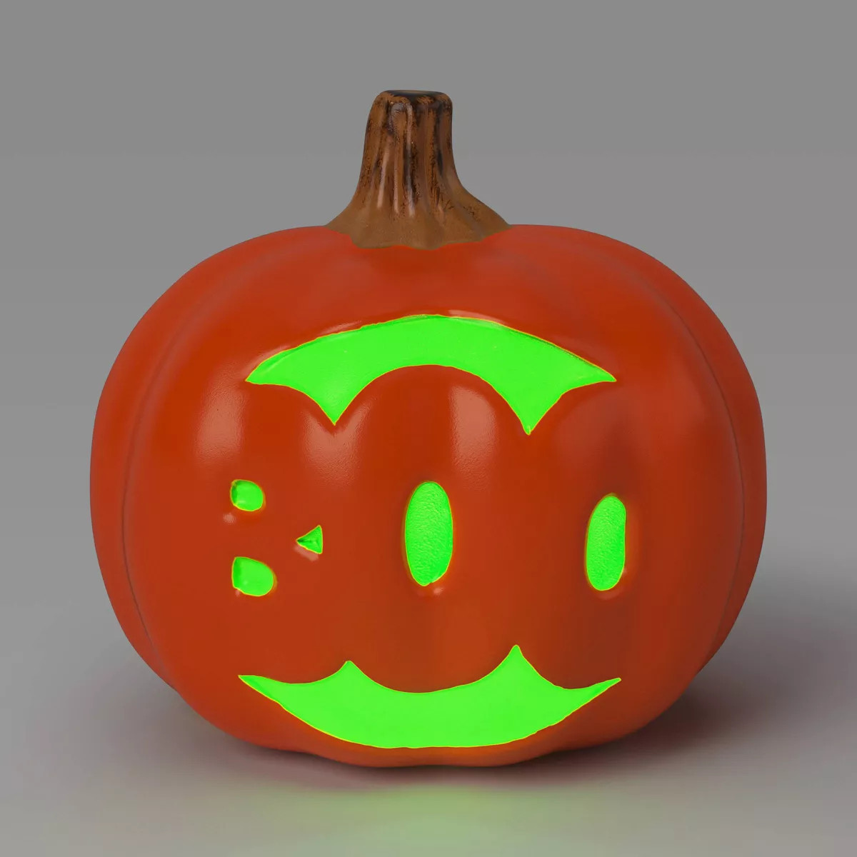 9" Lit Pumpkin Boo Halloween Decorative Prop with Timer - Hyde and EEK! Boutique™ | Target