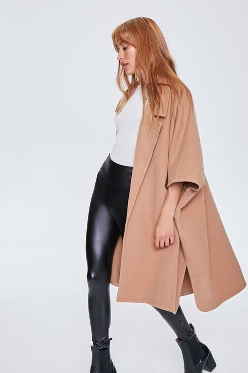 Open-Front Cocoon Coat | Forever 21 (US)