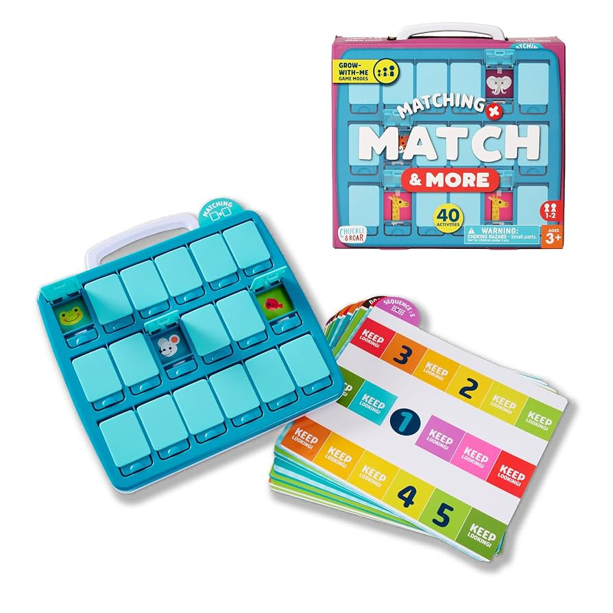 Chuckle & Roar Travel Matching Puzzle and Game Set | Amazon (US)