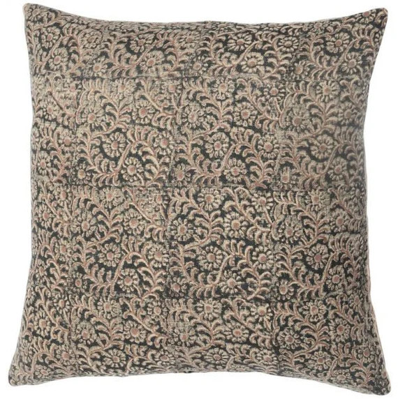 Kochin Noir Block Print Pillow | Etsy (US)