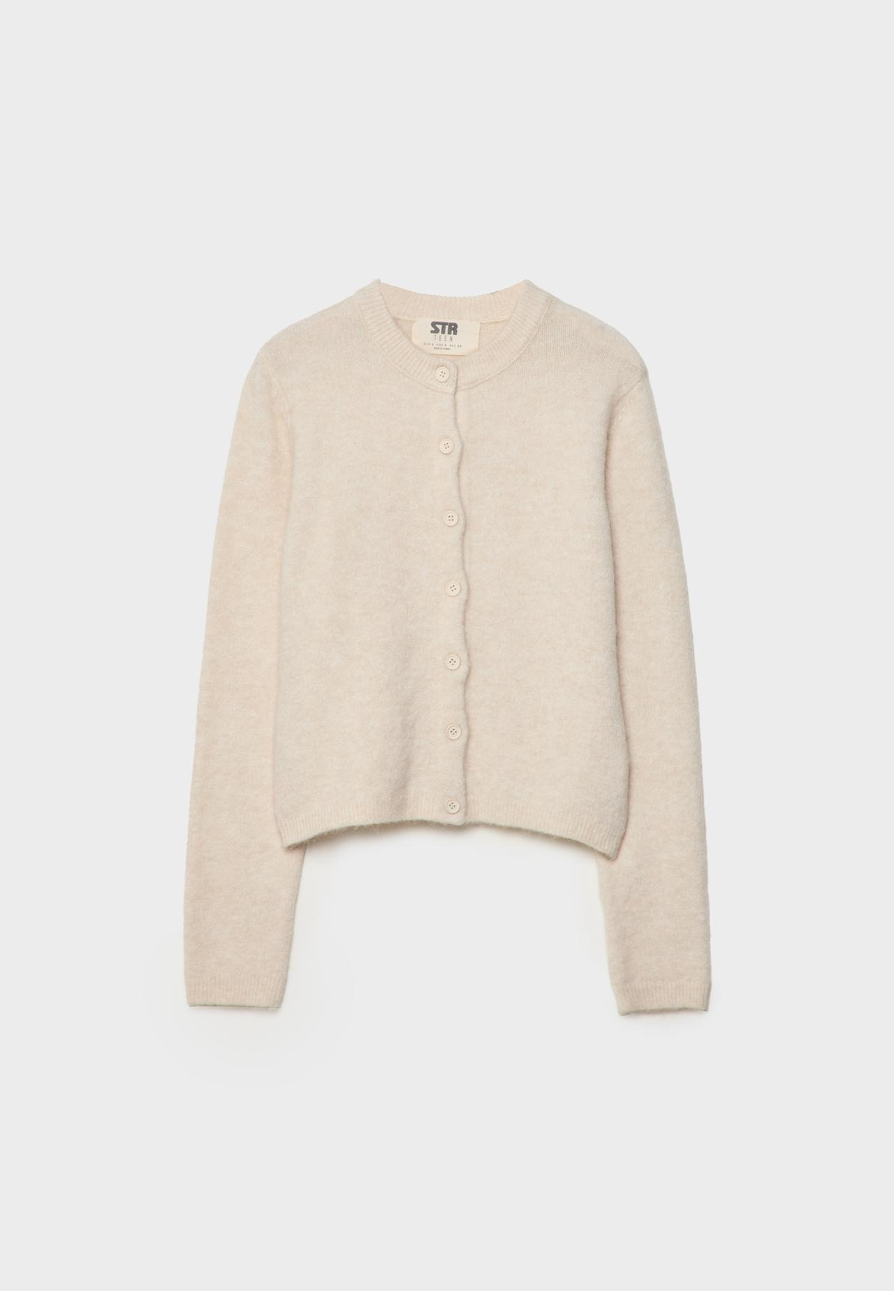 Buttoned knit jacket£29.99Select size | Stradivarius (UK)
