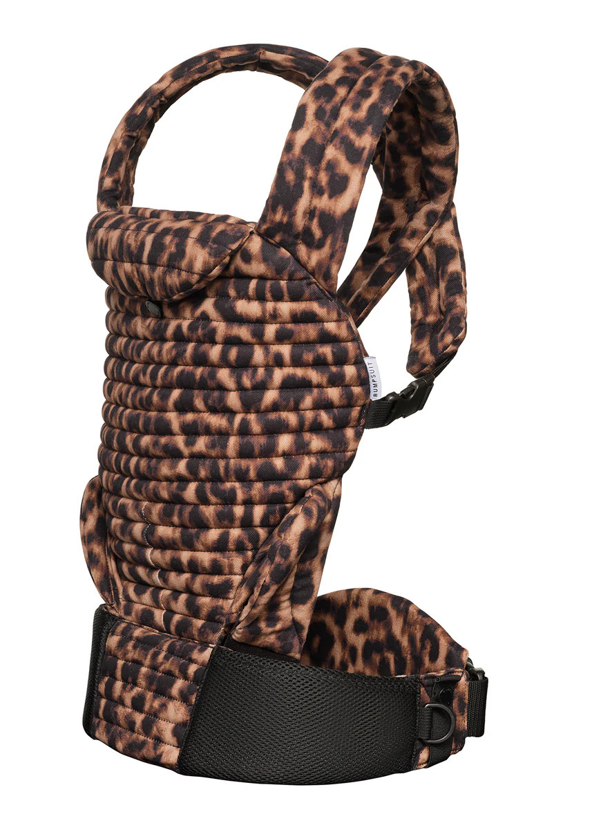The Armadillo - Leopard | Shop The Armadillo Baby Carrier in Leopard by Bumpsuit | BUMPSUIT