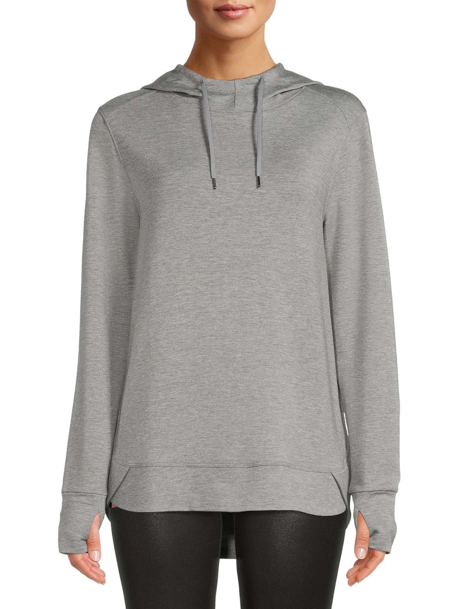 Athletic Works Women's Athleisure Mock Neck Hoodie | Walmart (US)
