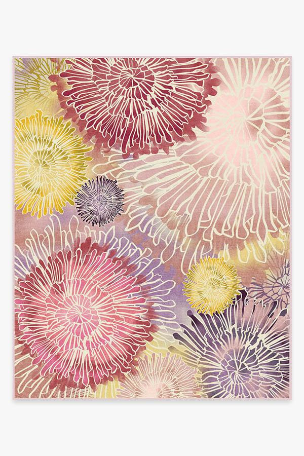 Chrysanthemum Brights Rug | Ruggable