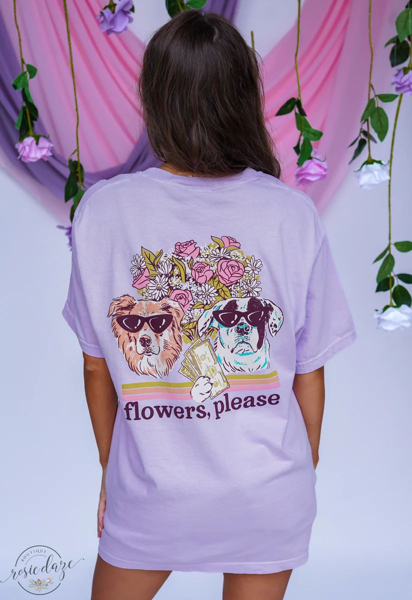 LE Spring Flower Logo Tee | Rosie Daze