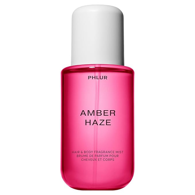 PHLUR Amber Haze Body Mist - Hair & Body Fragrance Mist - Amber, Jasmine, Saffron & Vanilla Body ... | Amazon (US)