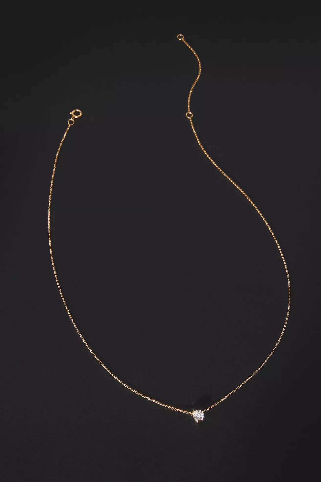 Single Floating Diamond Necklace | Anthropologie (US)