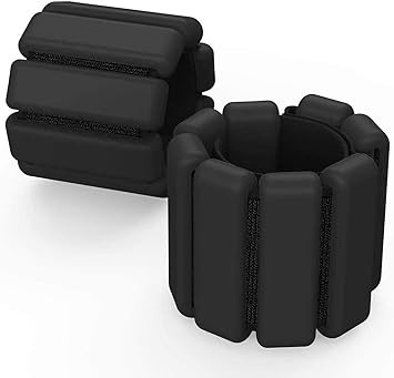 2 PCS Adjustable Wrist Weights Ankle Weights Set for Exercise Walking Jogging Yoga Aerobics Pilat... | Amazon (UK)