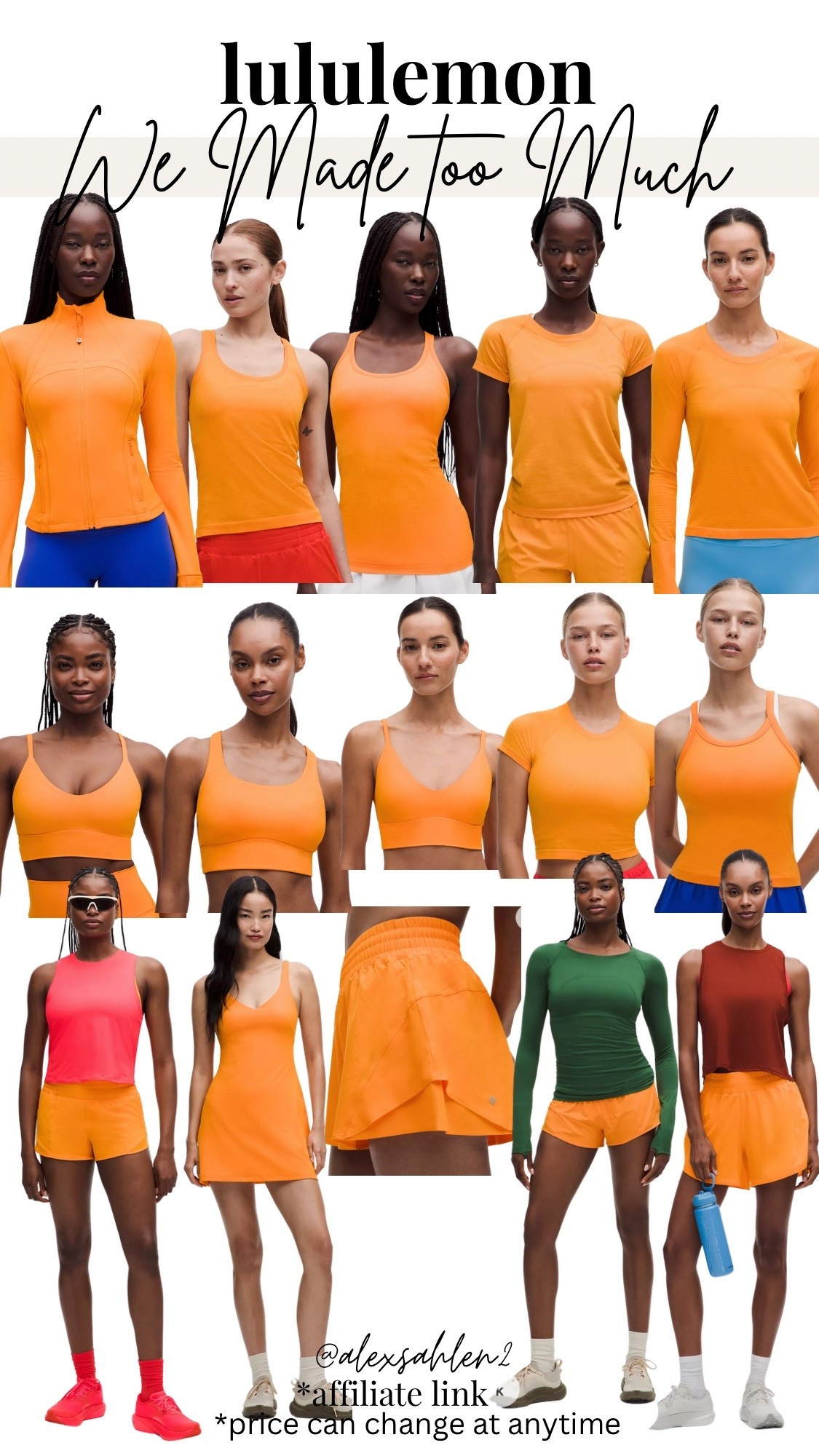 OMG this color! 🧡 🔥 RUN! It’s on sale at lululemon and will sell out!