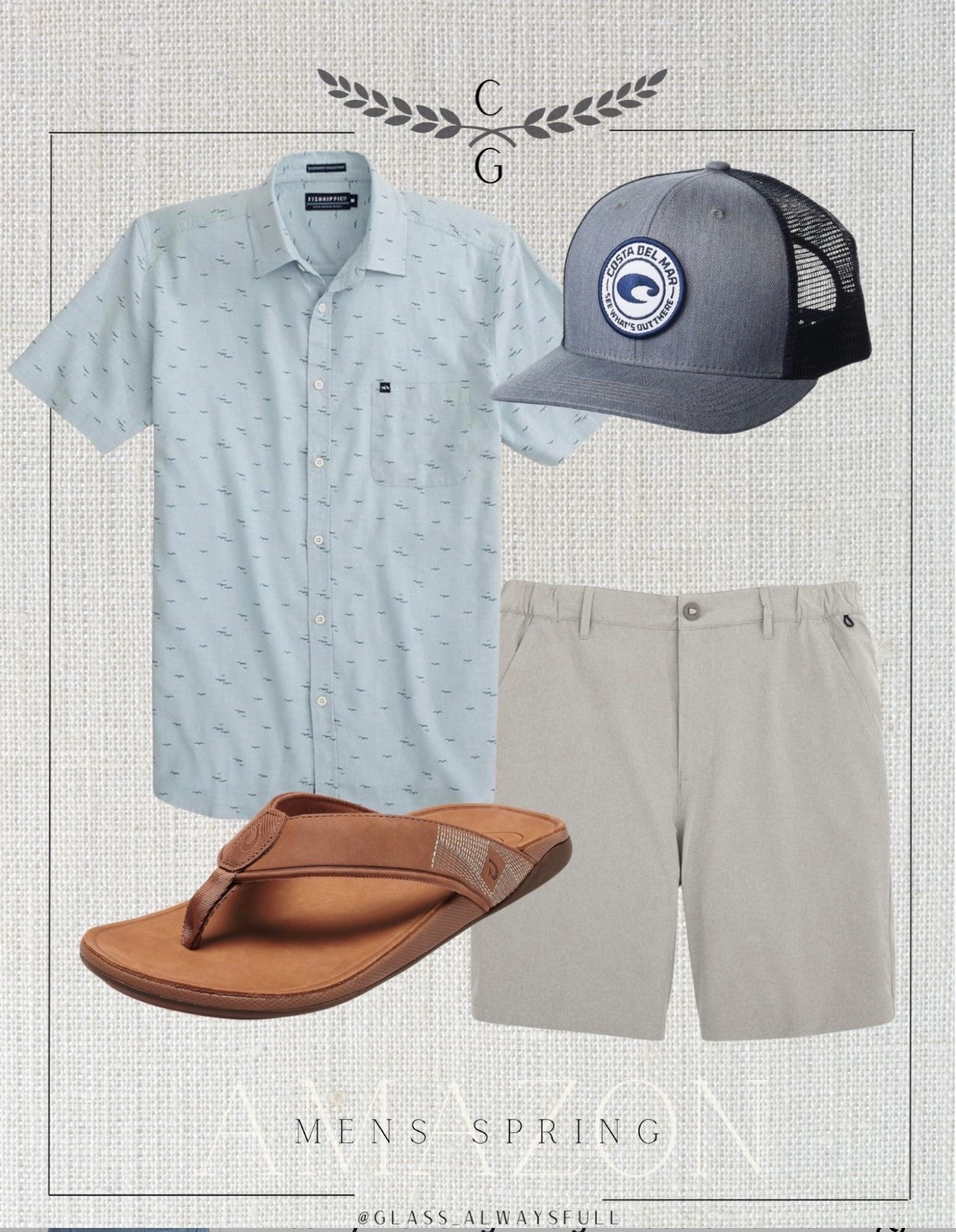 Amazon men’s outfit, men’s spring outfit, men’s summer outfit, men’s flip flops, men’s cap, men’s polo shirt, Easter, men’s golf shirt, men’s vacation outfit, Father's Day, men’s spring clothes, mens spring wardrobe, men’s wardrobe capsule, men’s shorts, Amazon men’s. Callie Glass @glass_alwaysfull 
#LTKmens #ltkgiftguide #ltkseasonal #ltkseasonal #ltkmens #ltkfamily  

Follow my shop @Glassalwaysfull on the @shop.LTK app to shop this post and get my exclusive app-only content!


#LTKSeasonal #LTKFamily #LTKMens