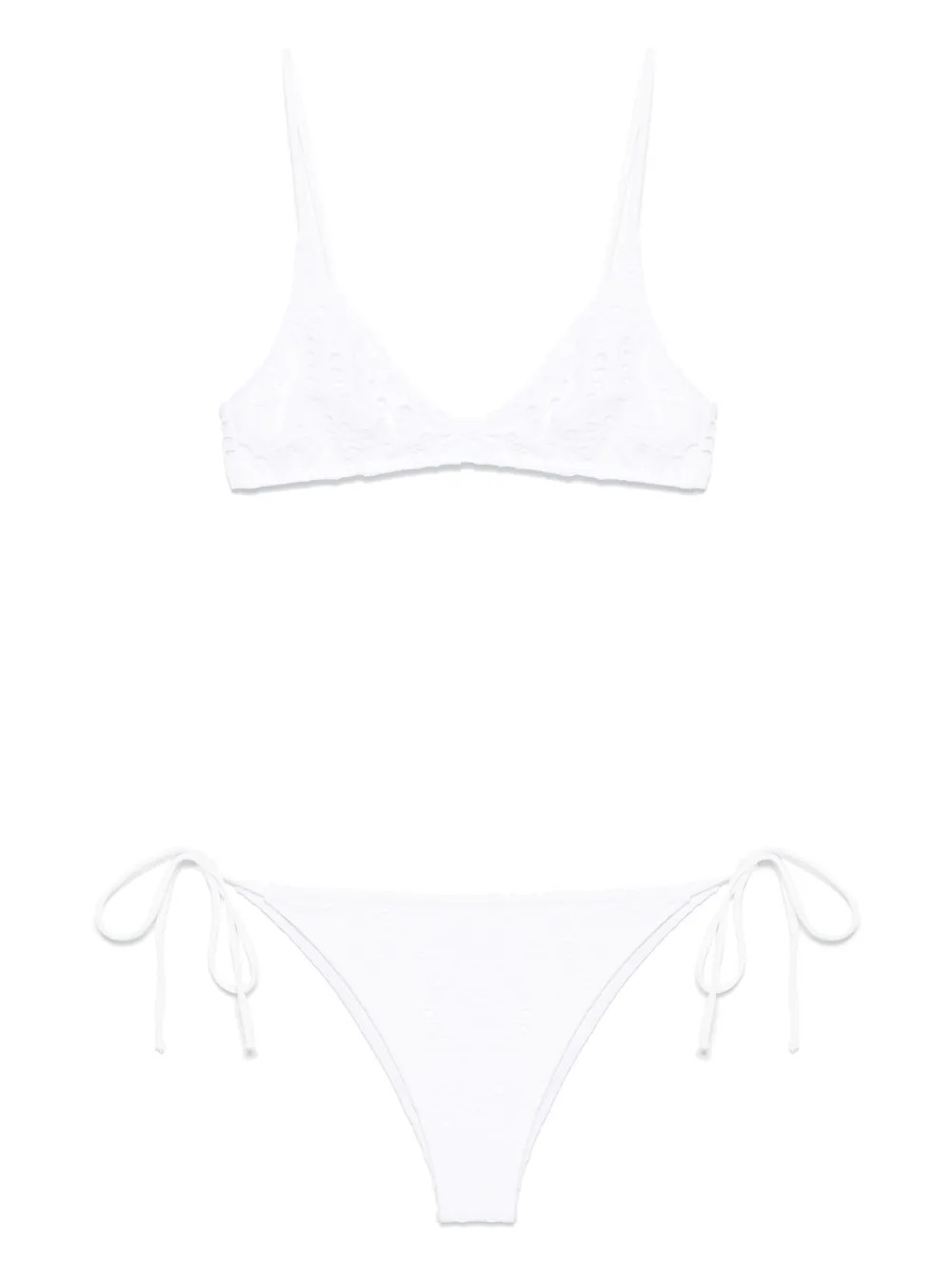MC2 Saint Barth Marielle Bikini Set | White | FARFETCH GR | Farfetch Global