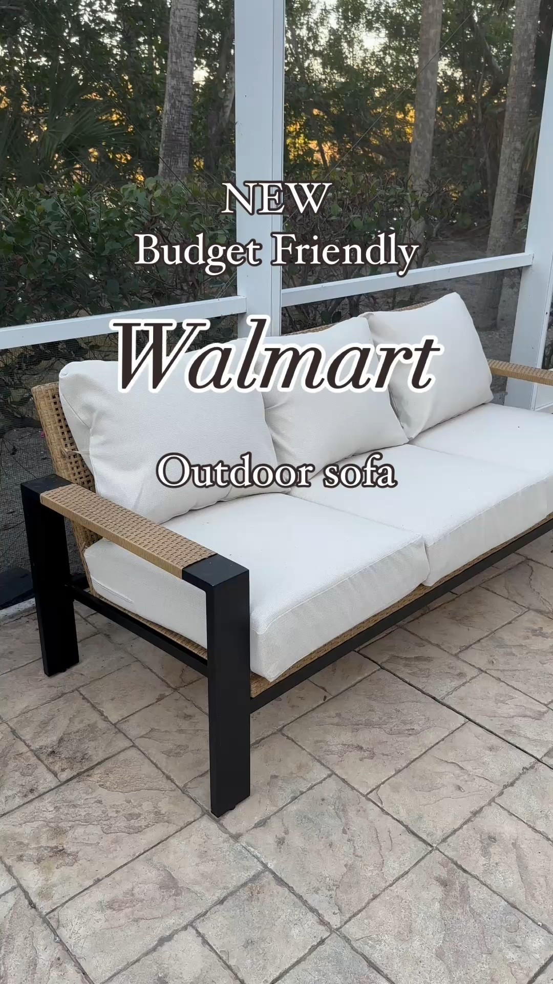 This new Walmart sofa is one of the best prices I’ve ever found for this size & quality!!! It’s absolutely gorgeous - I love the colors & the woven detailing on the back & sides. Also so convenient that the cushions can be attached! All covers can be removed & washed too 🙌🏻

#LTKSpringSale #LTKHome #LTKSeasonal