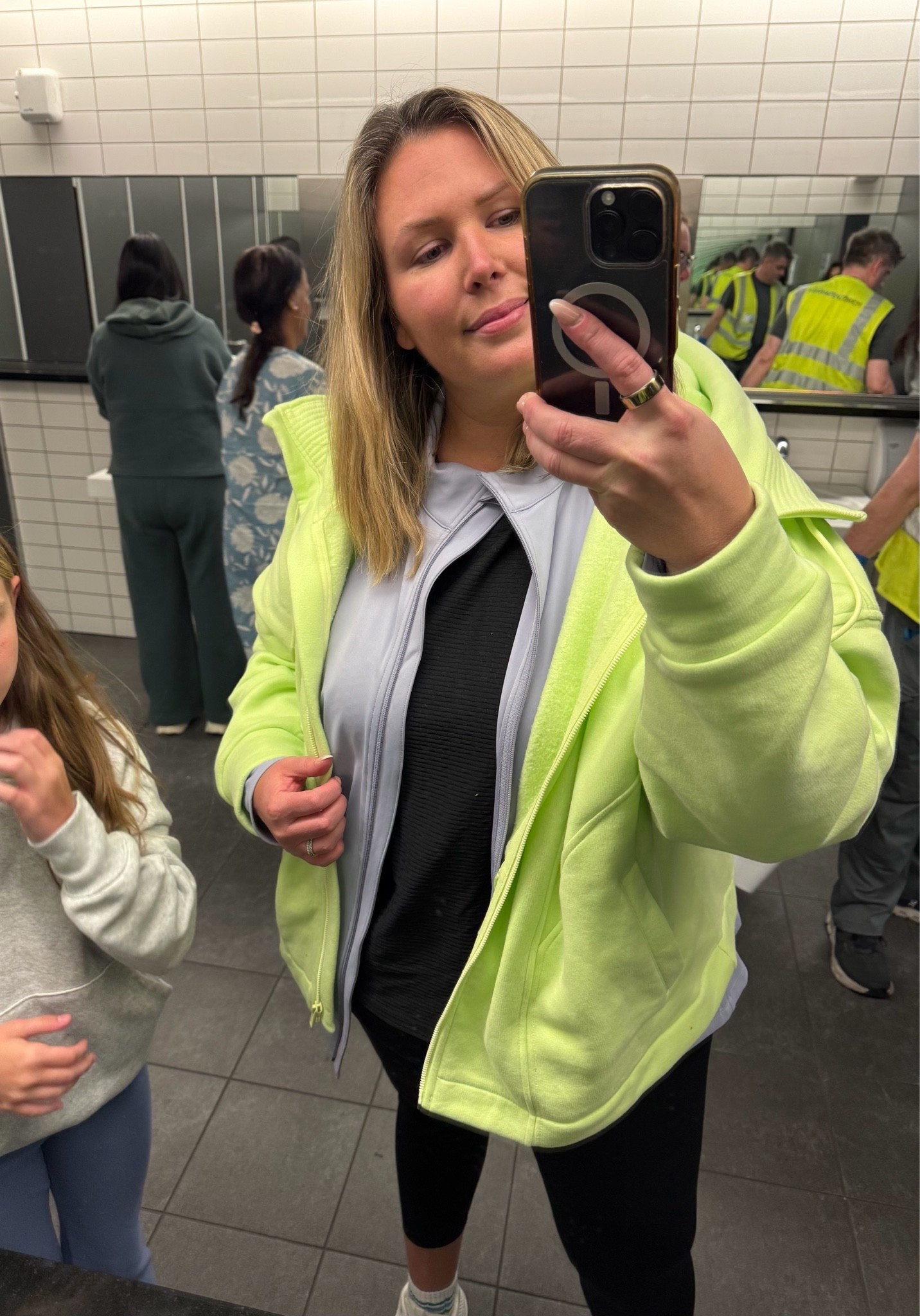 Travel outfit! Wearing a 2X in the green jacket and leggings. Plus size, travel, vacation, outfit inspo, casual outfit, mom life

#LTKSeasonal #LTKTravel #LTKPlusSize