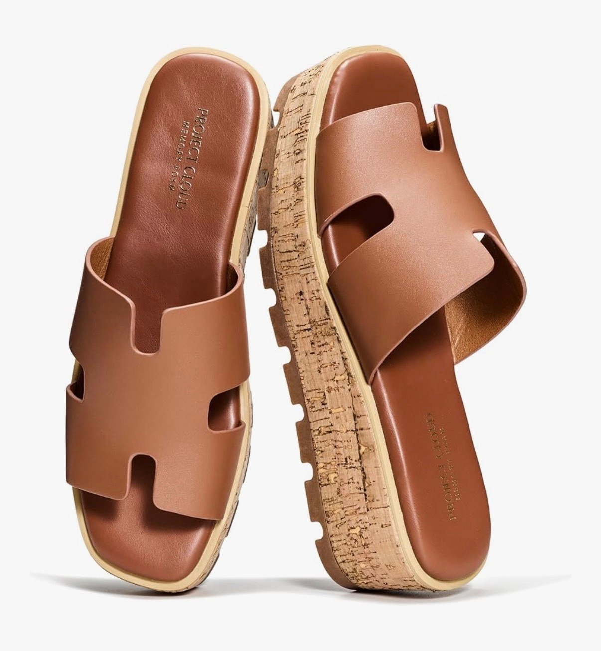 Great #hermes sandal dupe 

Project Cloud 100% Genuine Leather Wedge Platform Sandals Women Footwear - Memory Foam Insole and Non-Slip Platform Slides for Women - Lightweight Womens Sandals (MILA)
#shoes
#sandalss

#LTKTravel #LTKootd