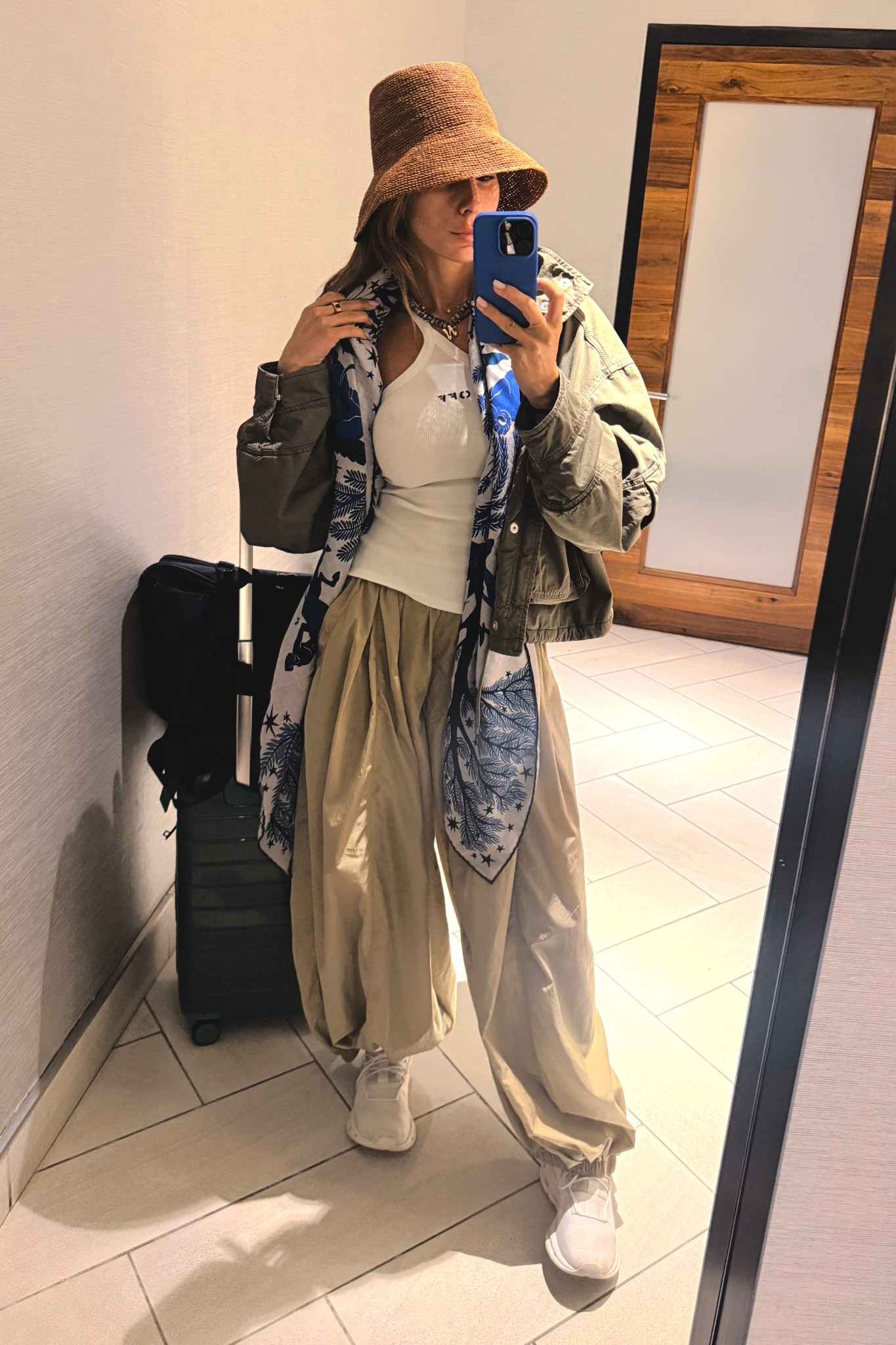 Favorite travel outfit. Scarf is Hermes and is essentially a beautiful blanket 

#LTKdayinmylife #LTKgrwm #LTKootd