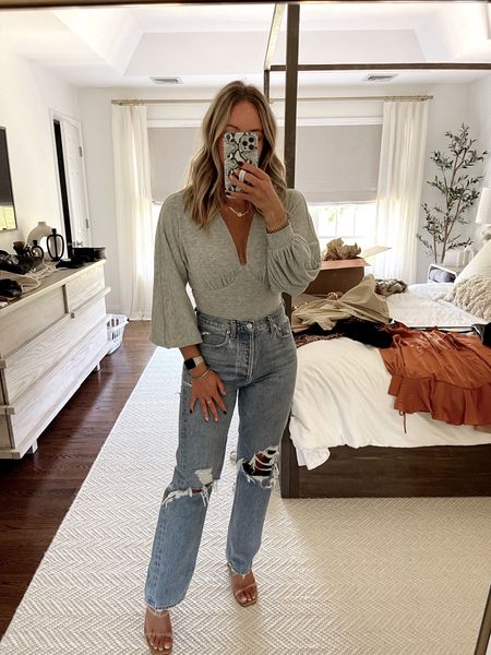My favorite denim is on sale! Linked them & some new bodysuits & tops. 

code STYLE for the jeans
code AFKATHLEEN for the bodysuits

Weekend outfit, date night outfit, bodysuit outfit, Abercrombie sale, agolde sale, jeans 

#LTKU #LTKsalealert #LTKstyletip