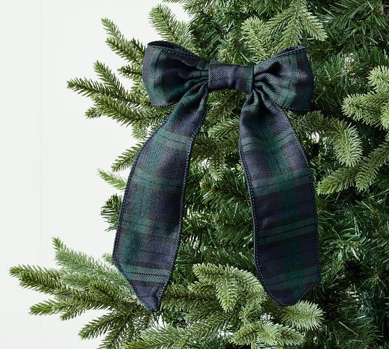 Plaid Bow Clip | Pottery Barn (US)