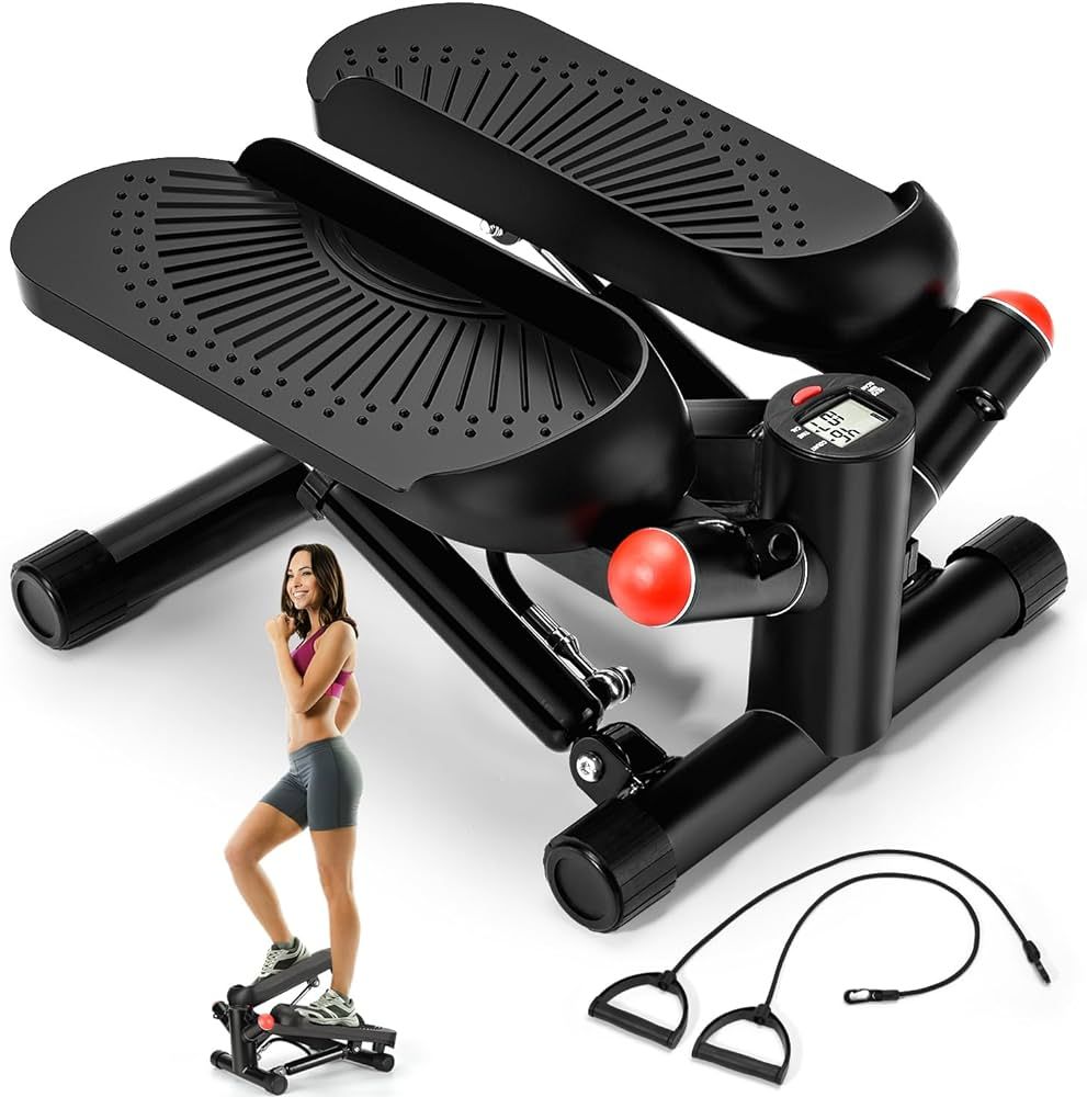 ACFITI Mini Steppers for Exercise at Home, Stair Steppers Machine with Super Quiet Design, Hydrau... | Amazon (US)