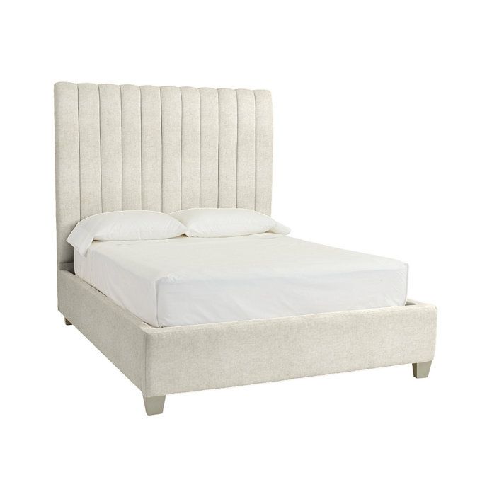 Brie Channel Upholstered Bed - 58' | Ballard Designs, Inc.