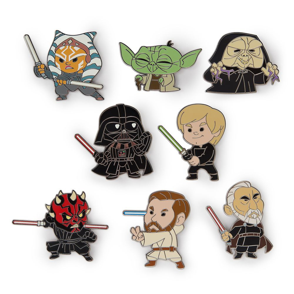 Star Wars Light Side vs. Dark Side Mystery Pin Blind Pack – 2-Pc. | Disney Store