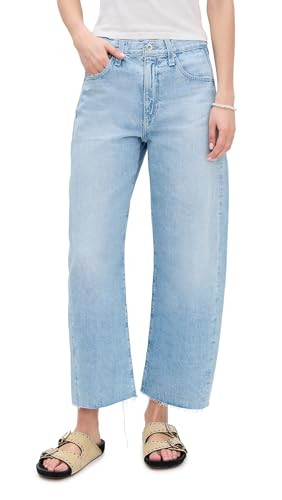 AG Adriano Goldschmied Women's Hattie Crop Jeans, Sunrise, 28 | Amazon (US)
