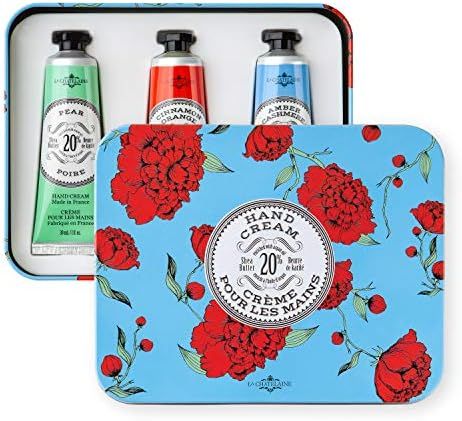 La Chatelaine Hand Cream Azure Trio Tin Gift Set | 3 x 1 fl. oz | Plant-Based | Made in France wi... | Amazon (US)