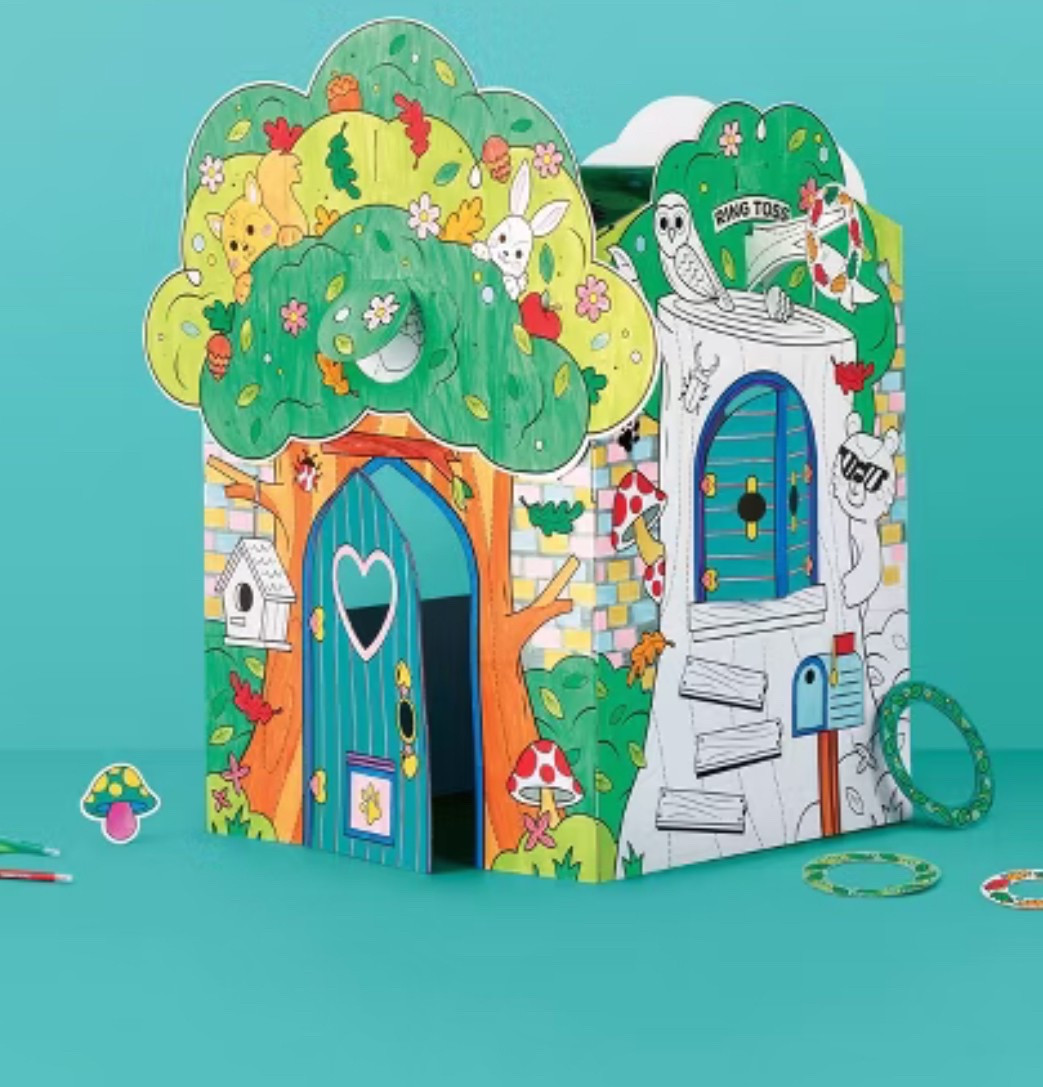 The cute color your owns are back! A treehouse and ice cream shop for summer: I’ve linked our favorite tempera paint pens to use for it as well.

#LTKFamily #LTKFindsUnder50 #LTKKids