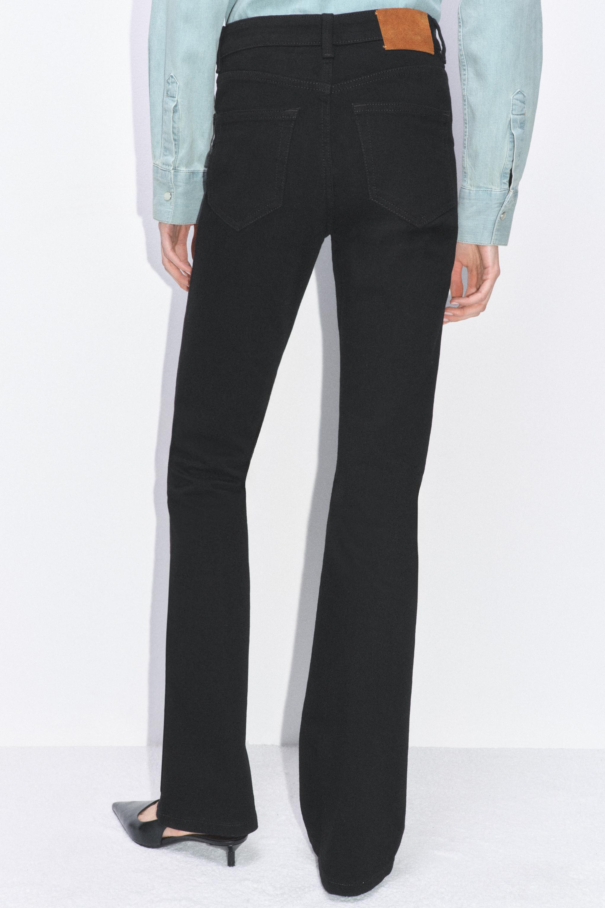 ZW COLLECTION HIGH RISE BOOTCUT JEANS | Zara US