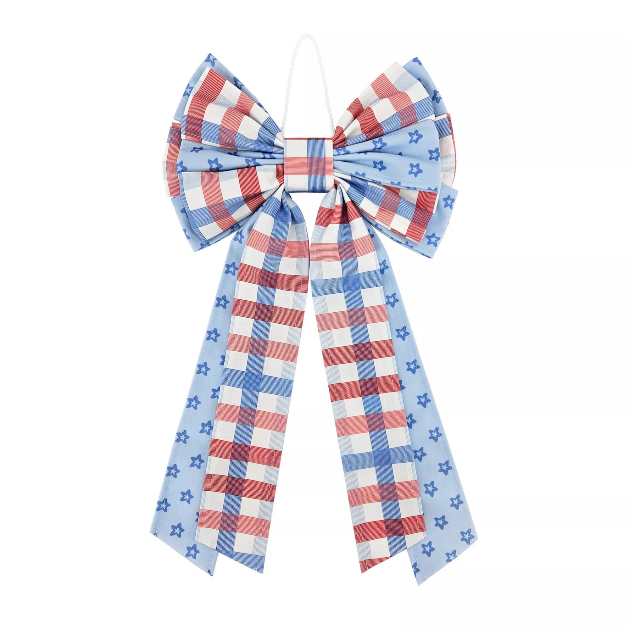 Celebrate Together™ Americana Stars & Stripes Fabric Bow | Kohl's