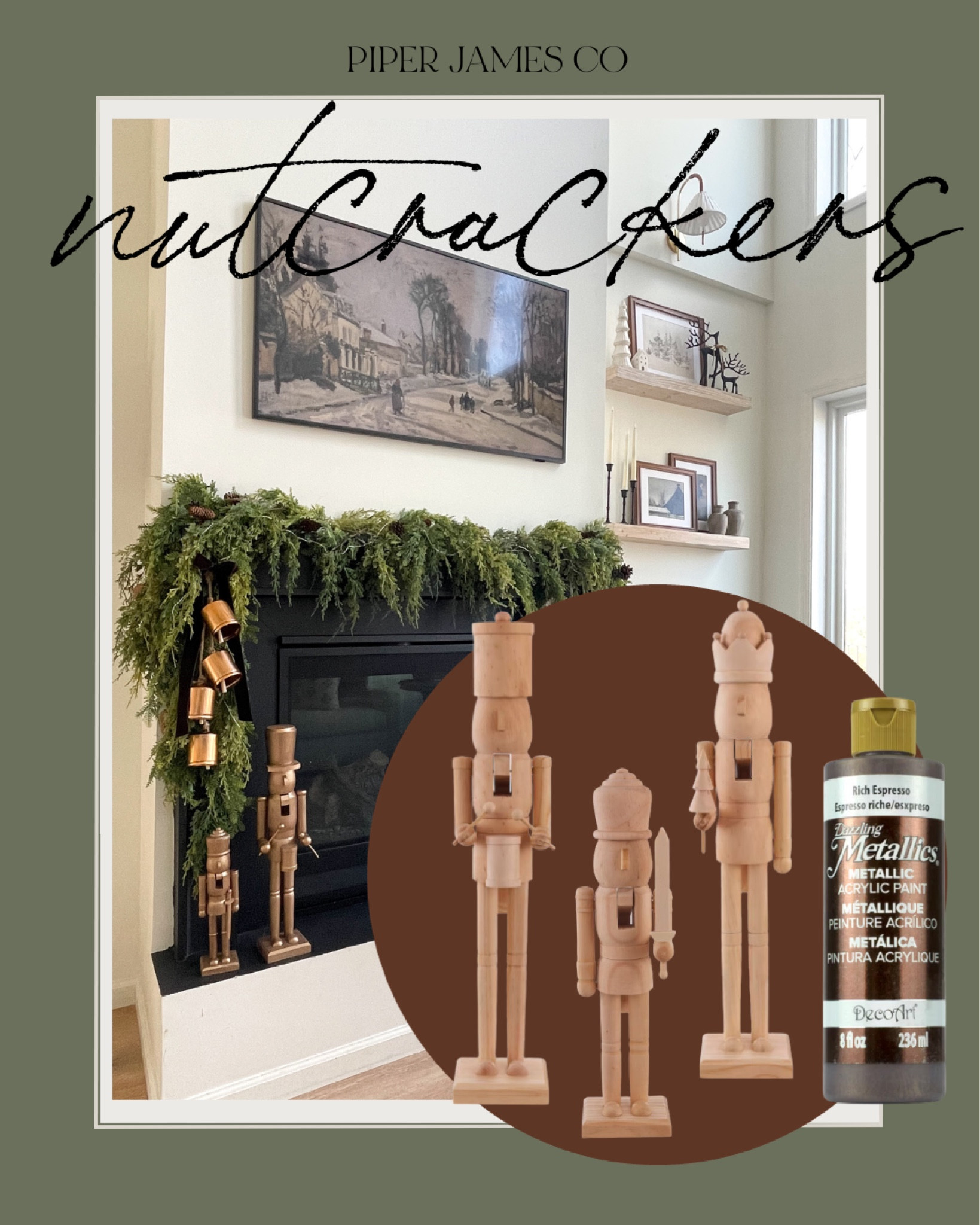 DIY NUTCRACKERS! 

On sale right now ✨ All under $20

Holiday decor, Christmas decor, nutcrackers, brass decor, mantle decor, shelf styling, holiday shelf styling, easy diy, holiday craft, 

#LTKSeasonal #LTKfindsunder50 #LTKHoliday