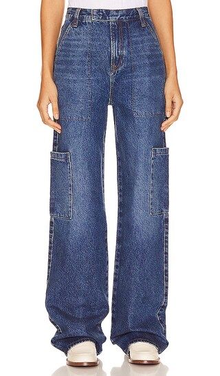 Elyse Trouser Cargo Jean in Crissy Field | Revolve Clothing (Global)