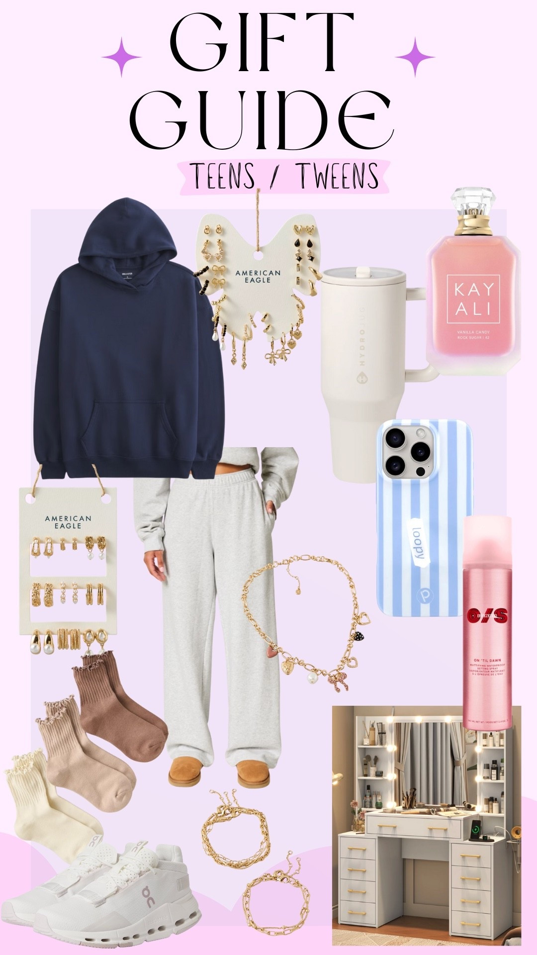 Gift guide for teen and tween girls! 

#giftsforteens #teengirlgiftguide #giftsforher

#LTKGiftGuide #LTKKids #LTKCyberWeek