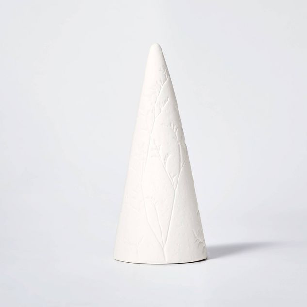 Stamped Ceramic Decorative Tree White - Threshold™ designed with Studio McGee | Target