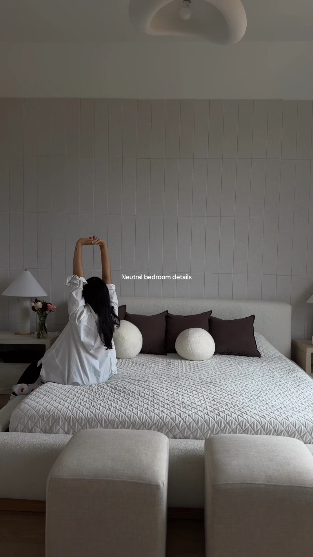 Neutral bedroom 

#LTKHome #LTKMostLoved #LTKFindsUnder50