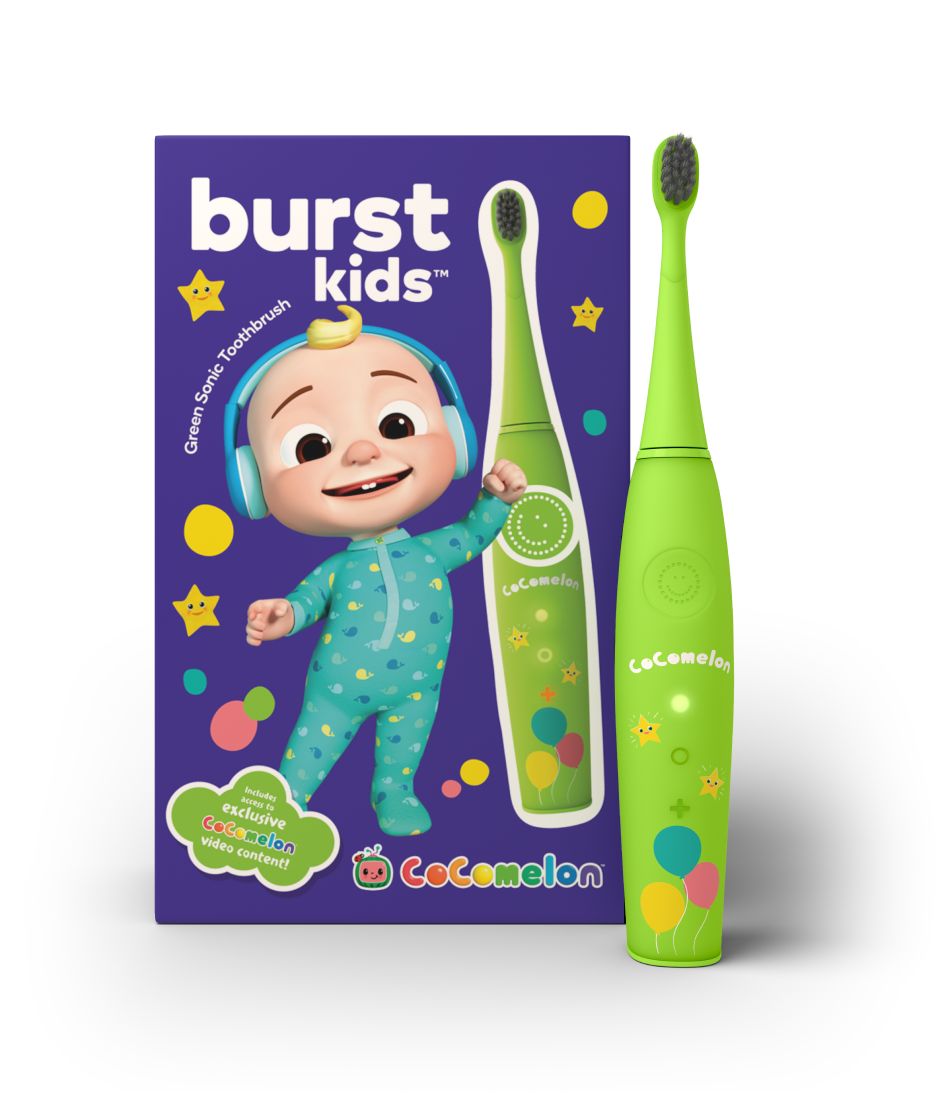 CoComelon x BURSTkids  Sonic Toothbrush | BURST Oral Care