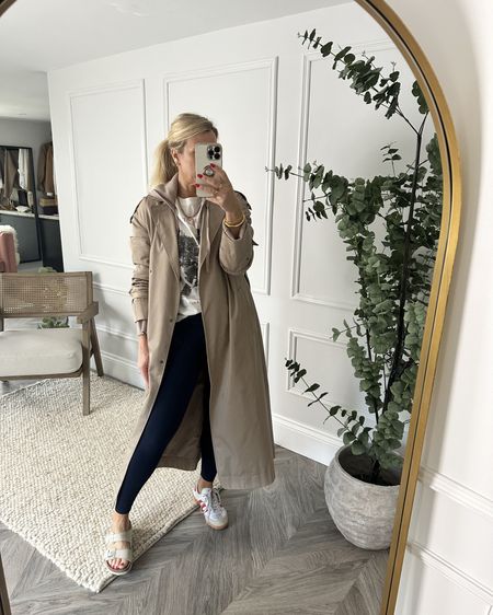 The mis-matched shoes are deliberate (I promise!). Just showing how you could mix this ‘British summer time’ outfit up depending on the weather/likes/dislikes. The trench is old but I’ve linked similar. 

#LTKeurope #LTKstyletip #LTKuk