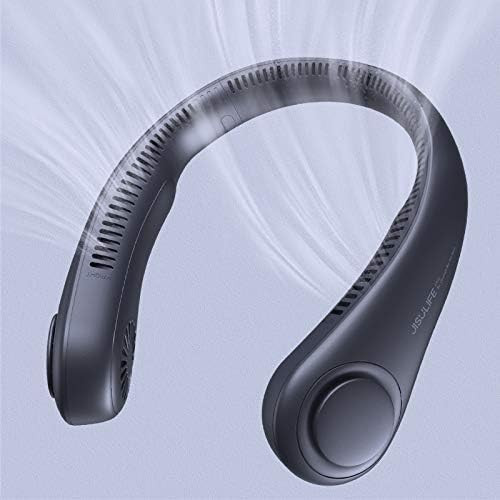 JISULIFE Portable Neck Fan, Hands Free Bladeless Fan, 4000 mAh Battery Operated Wearable Personal... | Amazon (US)