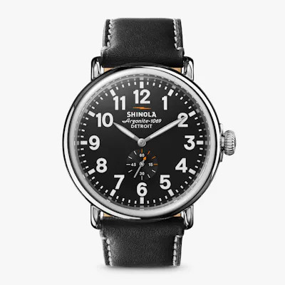 Shinola Men's Runwell 47mm Watch + Engravable | Shinola