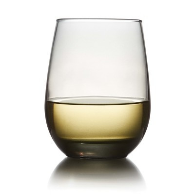 Libbey Classic Smoke All Purpose Stemless Wine Glasses, 15.25 ounce, Set of 6 | Target