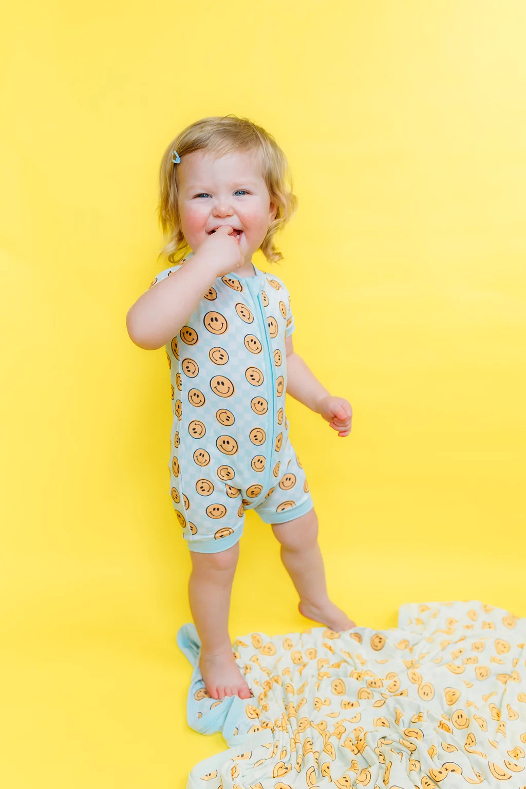 BE HAPPY CHECKERS DREAM SHORTIE | DREAM BIG LITTLE CO