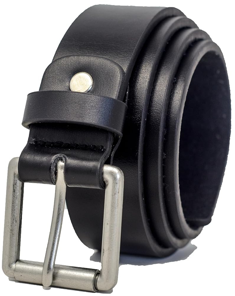 Ossi Men's 40+ Years Crafting Expertise 34mm Smart Casual Leather Belt - Black, Brown, or Tan, Si... | Amazon (UK)
