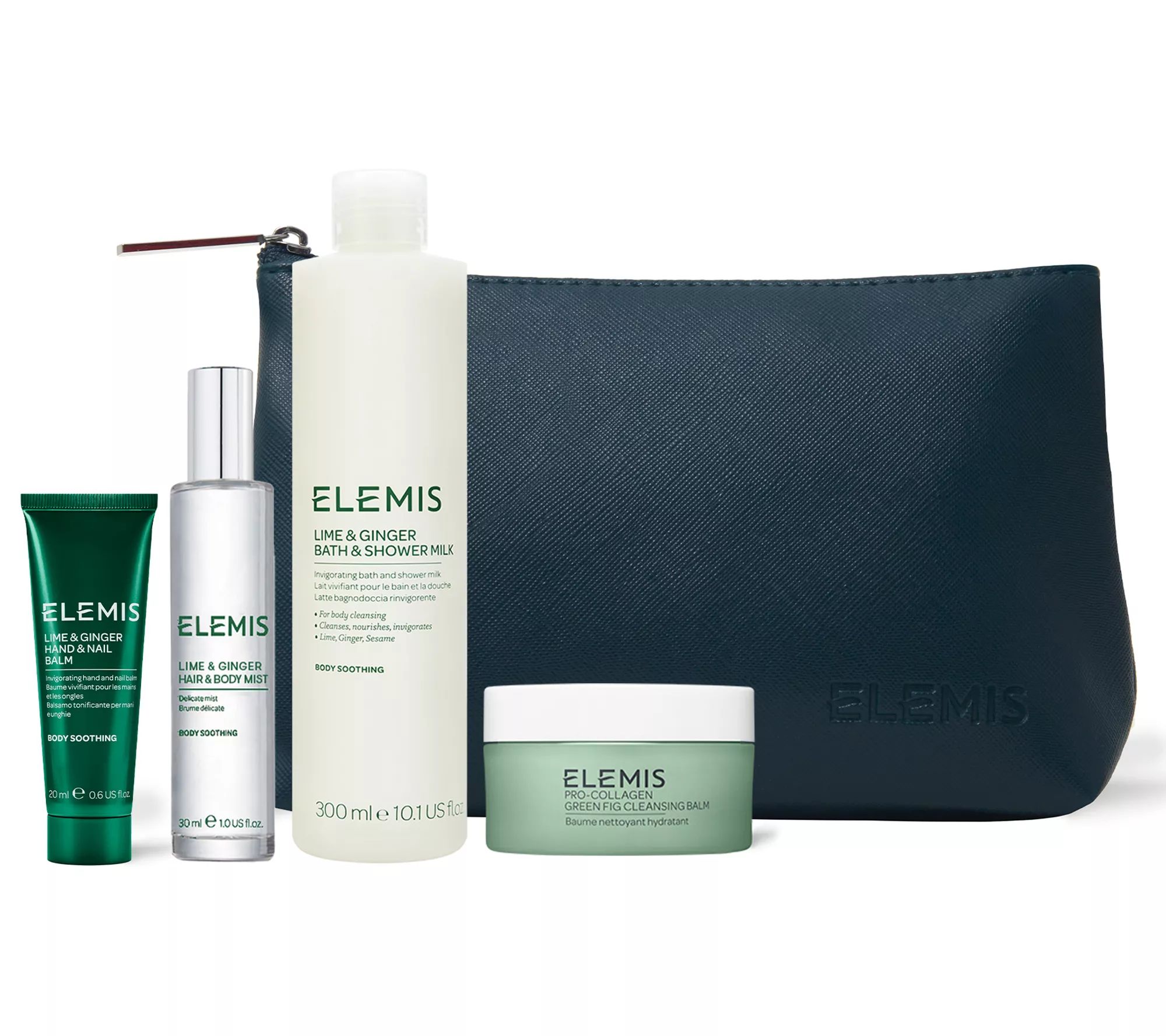ELEMIS Cleanse, Energize & Indulge Gift Set - QVC.com | QVC