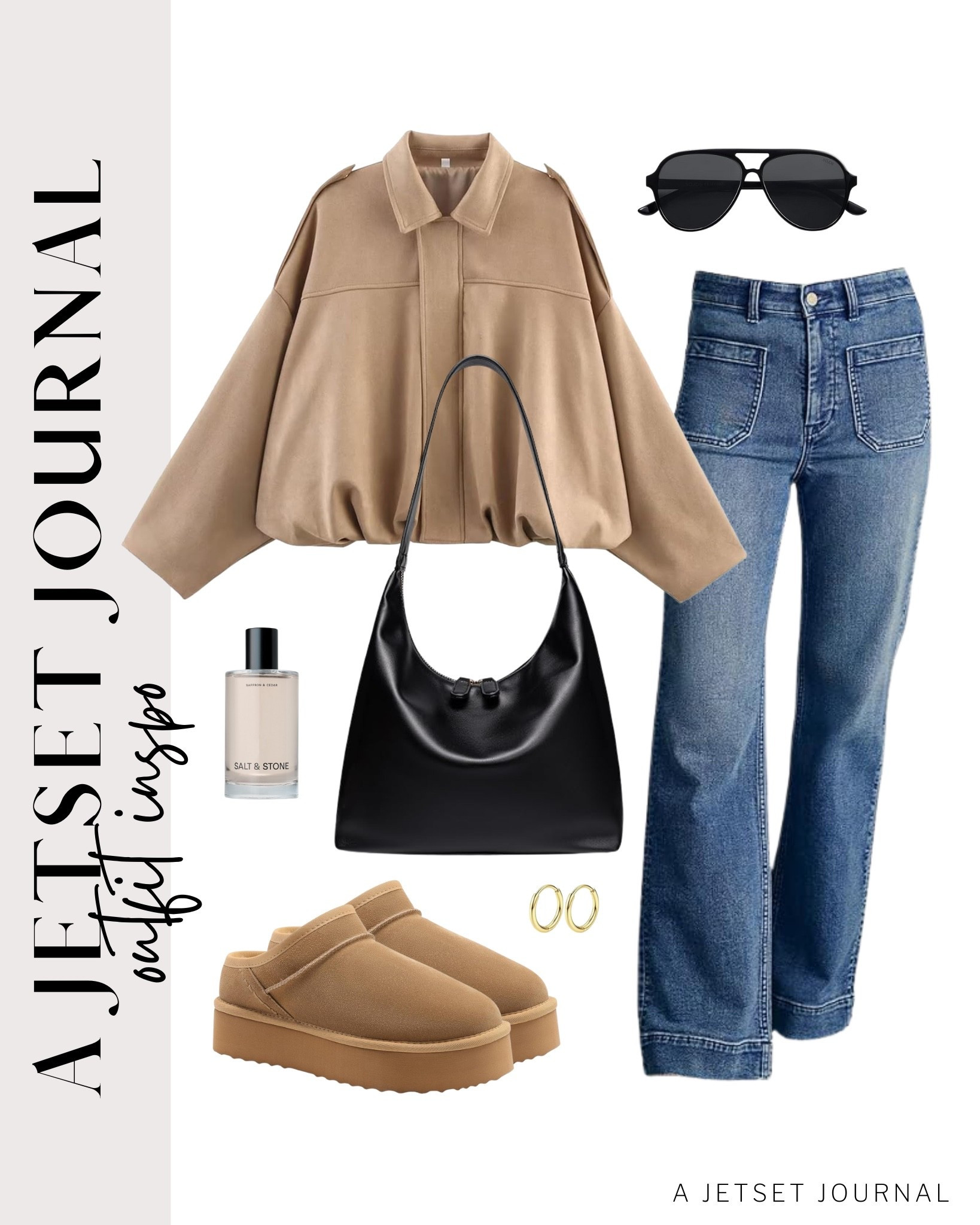 Update your wardrobe with cool bomber jackets and comfy jeans for the season!
wide leg jeans, leather hanndbag, lace up sneakers, amazon fashion, fall style, trendy look, viral fashion, fall outfit, gold earrings, affordable style, amazon favorite, top picks, best seller, airport outfit

#LTKStyleTip #LTKSeasonal #LTKU
