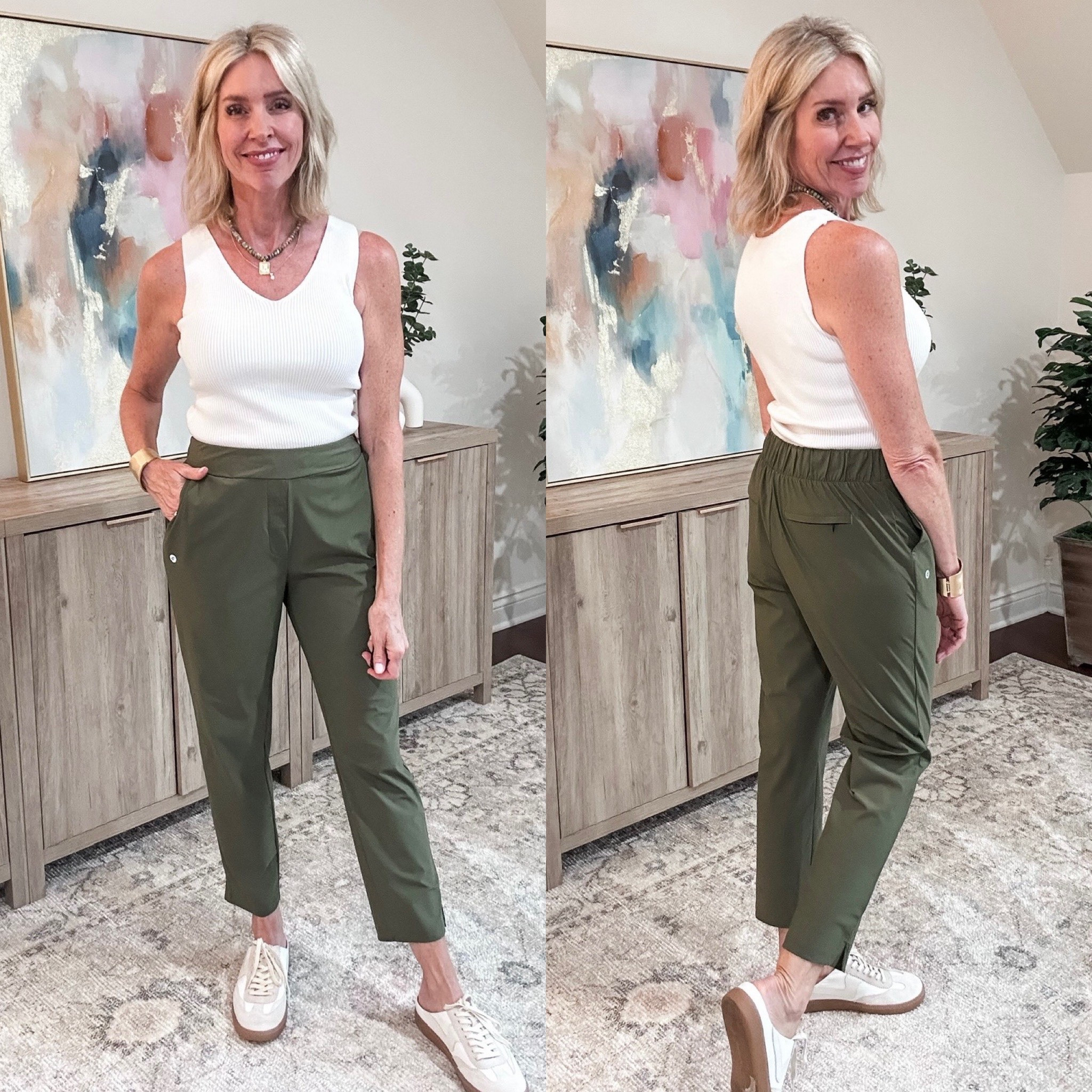 If you don't love shorts, these Amazon lightweight pants are a great alternative! Plus they will keep you nice and cool all summer. 😎 They have a stretchy waistband, super soft fabric, and flattering zip back pockets. 

I sized up to a medium for a roomier fit. They come in 7 sizes and 12 colors

#LTKgrwm #LTKOver40 #LTKootd