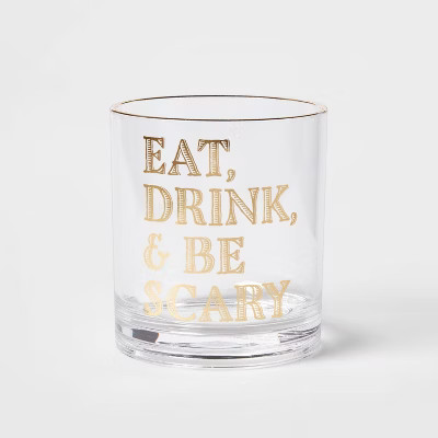 14oz Plastic Eat, Drink and Be Scary Tumbler - Threshold™ | Target
