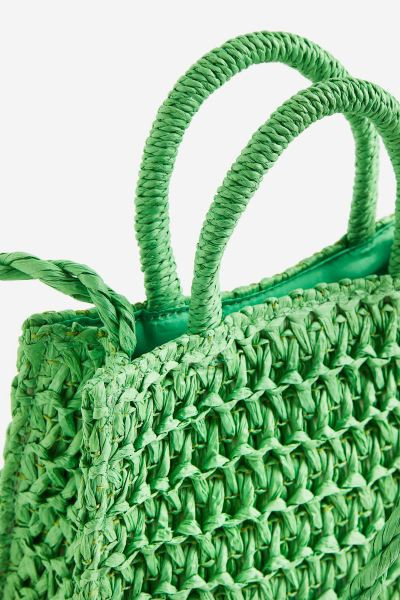 Straw Shoulder Bag | H&M (US + CA)