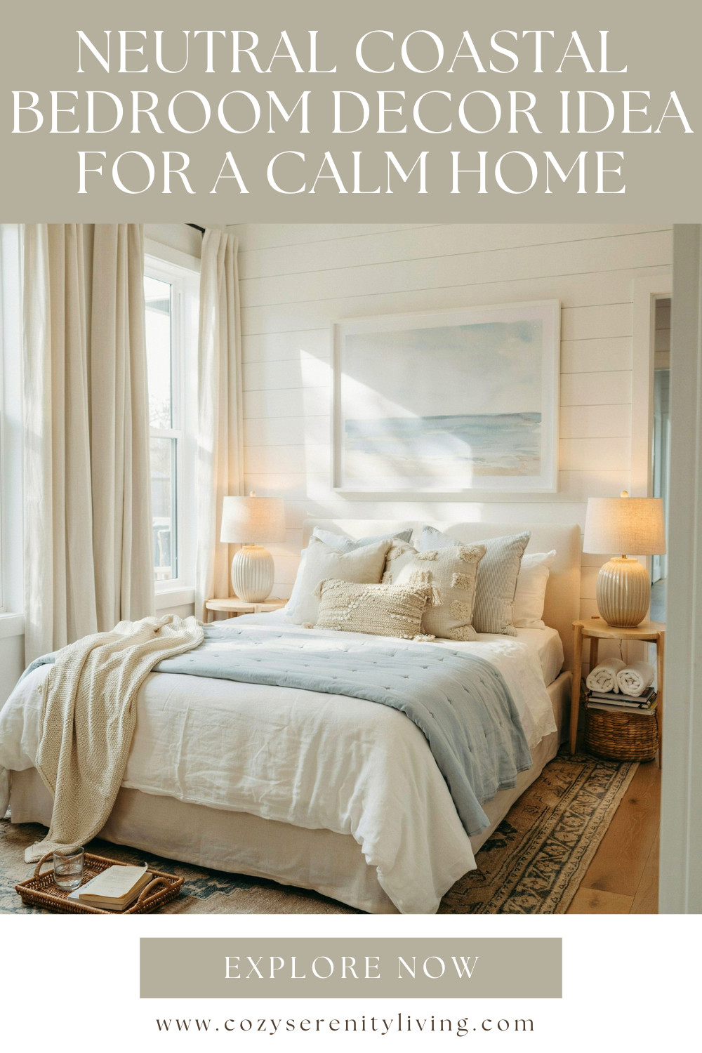 Neutral Coastal Bedroom Decor Ideas for a Calm and Airy Home

Create a light, peaceful bedroom with neutral coastal decor that feels timeless, airy, and effortlessly inviting. Soft blue bedding, textured pillows, warm lighting, coastal artwork, woven accents, and natural materials bring a relaxed beach house feel to any space. Whether you're refreshing your primary bedroom or styling a guest room, these coastal-inspired finds help create a calm retreat you'll love waking up in every day. Perfect for neutral coastal decor, coastal home decor, beach house style, coastal decorating ideas, serene bedroom design, light and airy interiors, bedroom styling inspiration, Amazon home decor finds, relaxed coastal living, coastal bedroom, coastal aesthetics, coastal living room, coastal bedroom aesthetic, coastal bedroom inspo, coastal bedroom ideas.

#LTKSeasonal #LTKHome #LTKSaleAlert
