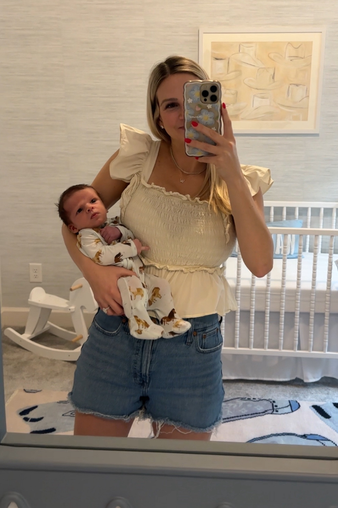Ootn for dinner! Top is moon River brand but linked similar tops! #ootd #ootn #summeroutfits 

#LTKStyleTip #LTKBaby #LTKFamily